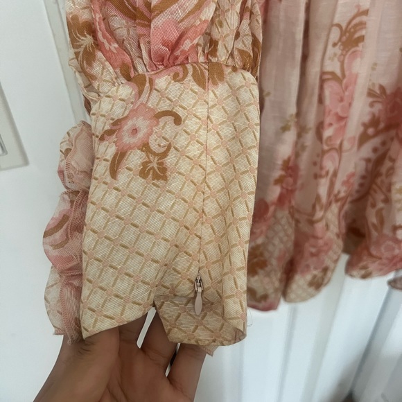 Pink Zimmermann Short dress Size 3 - Picture 6 of 10
